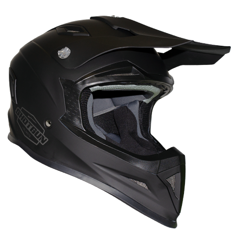 Sg1 Ultra Shotgun Matt Black Helmet - Bikerr