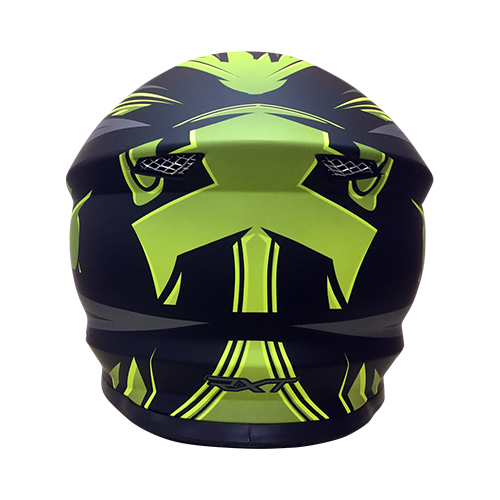 Zenith Iii Black/Fluro Helmet - Bikerr