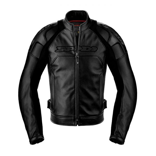 Darknight Leather Jacket Black - Bikerr