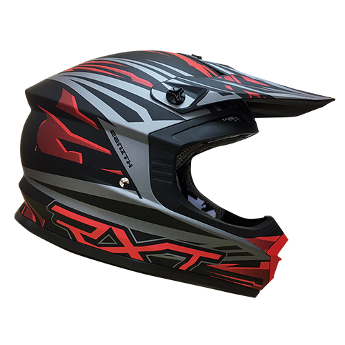 Zenith Iii Black/Red Helmet - Bikerr