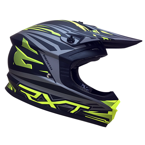 Zenith Iii Black/Fluro Helmet - Bikerr