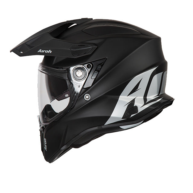 Commander Solid Matt Black Helmet