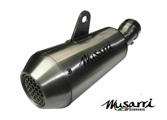 Honda CB500 X / F 2019-2022 - Musarri Street Series GP Slip-on Exhaust - SS - Bikerr