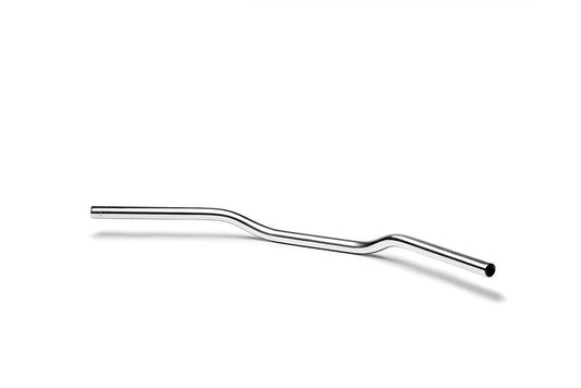 22.2mm Steel Superbike Flat Handlebars(Colour:Chrome) - Bikerr