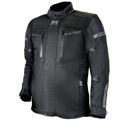 Tour Max Jacket Black/Grey - Bikerr