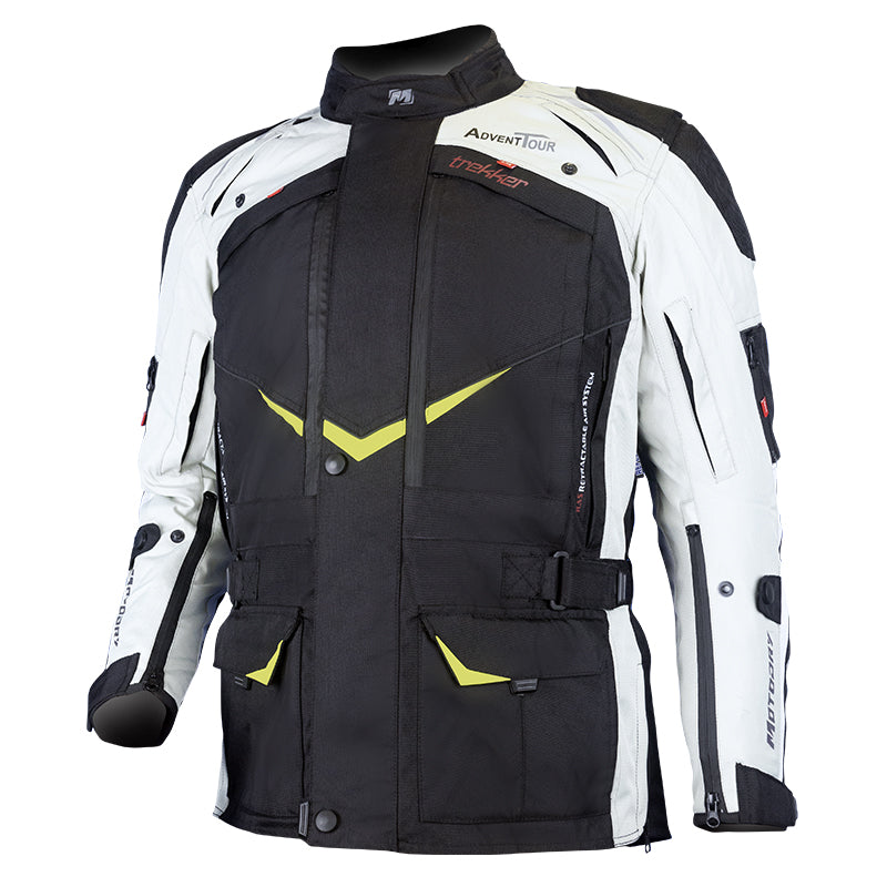 Advent Tour Trekker Black/Grey/Fluro Jacket - Bikerr