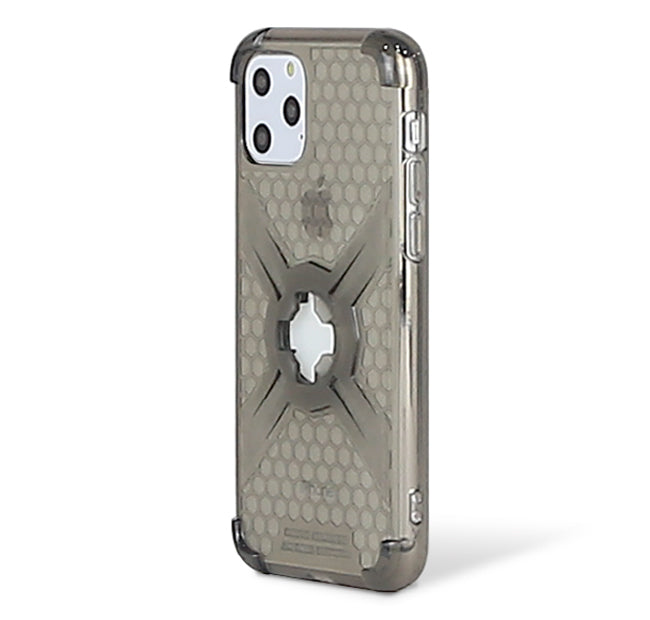 I Phone 11 Pro Max X Guard Case Clear Grey + Infinity Mount - Bikerr