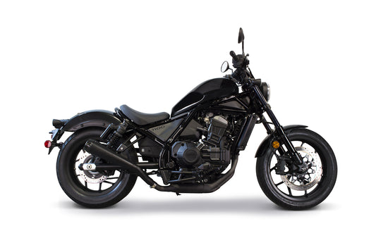 Honda Rebel 1100 Ceramic Black Comp S Slip On (2021) - Bikerr