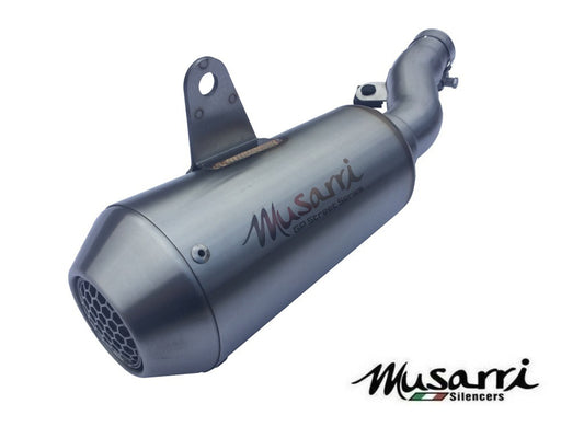 Honda NC700 X/S 2012-2015 - Musarri Street Series GP SS Slip-on Exhaust - Bikerr