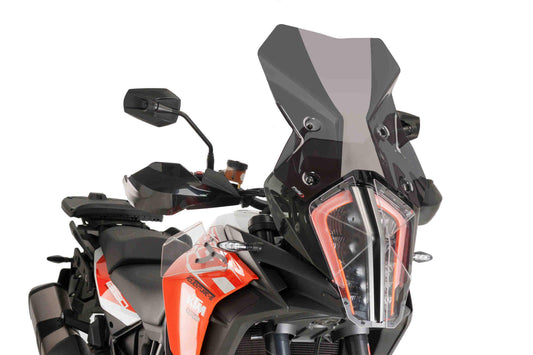 Puig Touring Screen | Dark Smoke | KTM 1290 Super Adventure R 2017>2020 - Bikerr