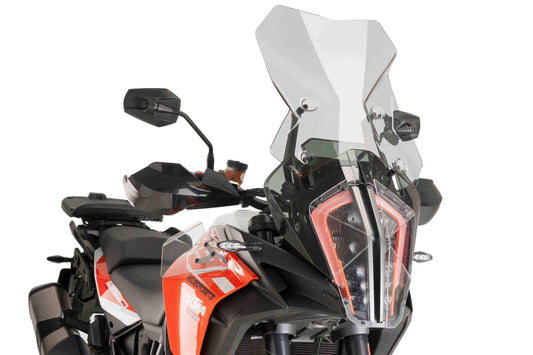 Puig Touring Screen | Light Smoke | KTM 1290 Super Adventure R 2017>2020 - Bikerr