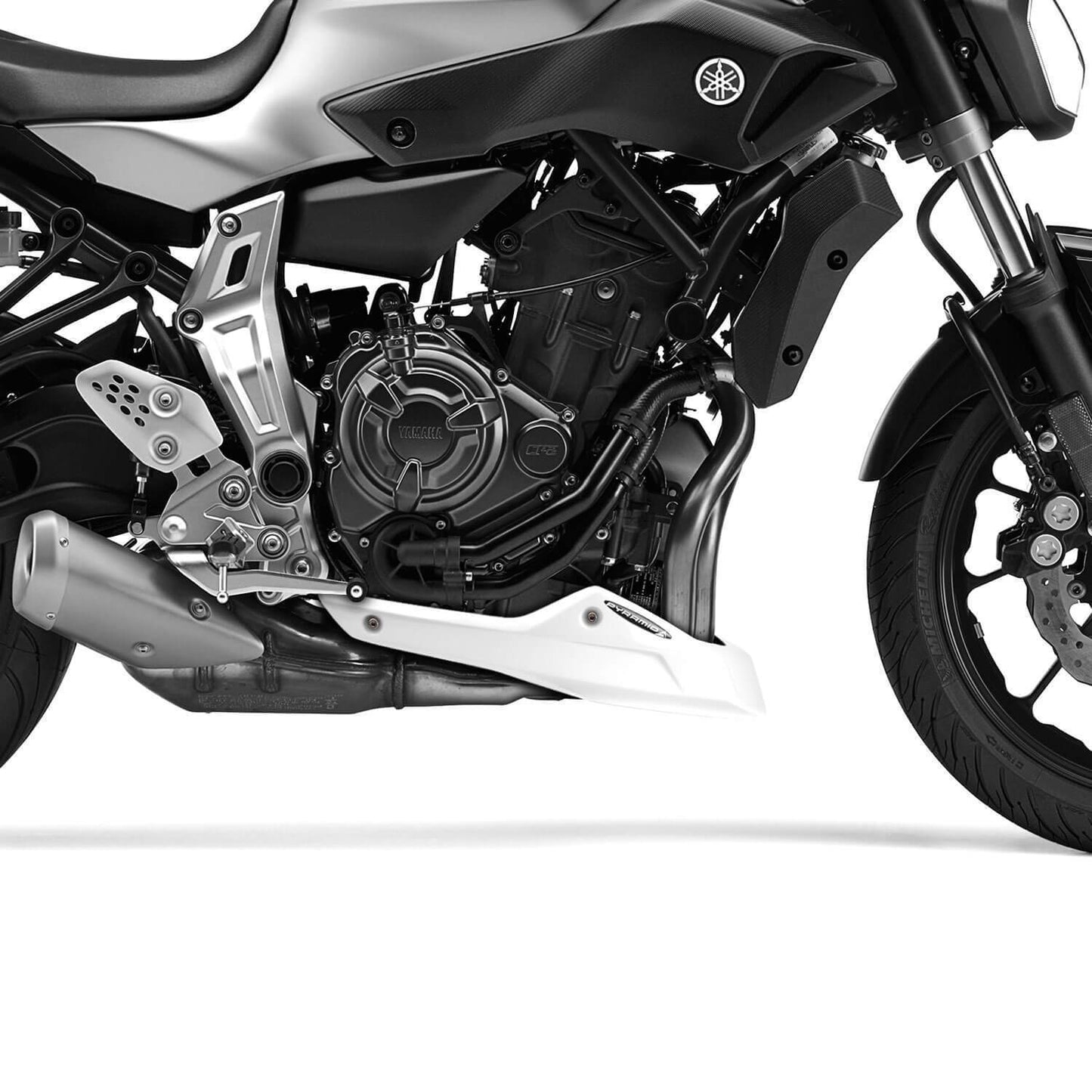 Belly Pan | Gloss White | Yamaha MT-07 2013>