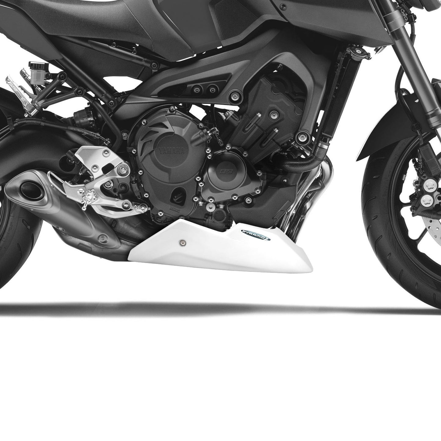 Belly Pan | Gloss White | Yamaha MT-09 2013>2020