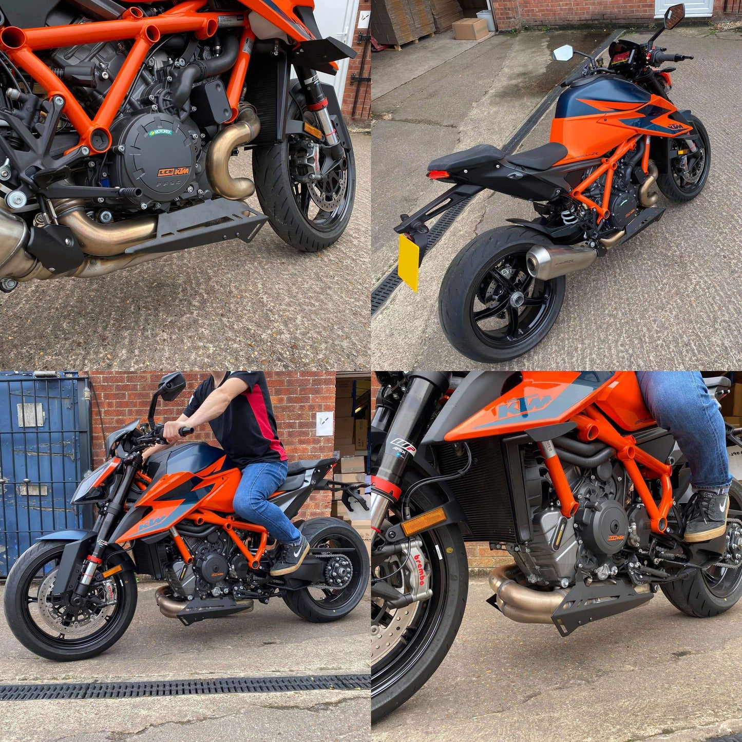 Exhaust Cheeks | Matte Black | KTM 1290 Superduke R 2020>