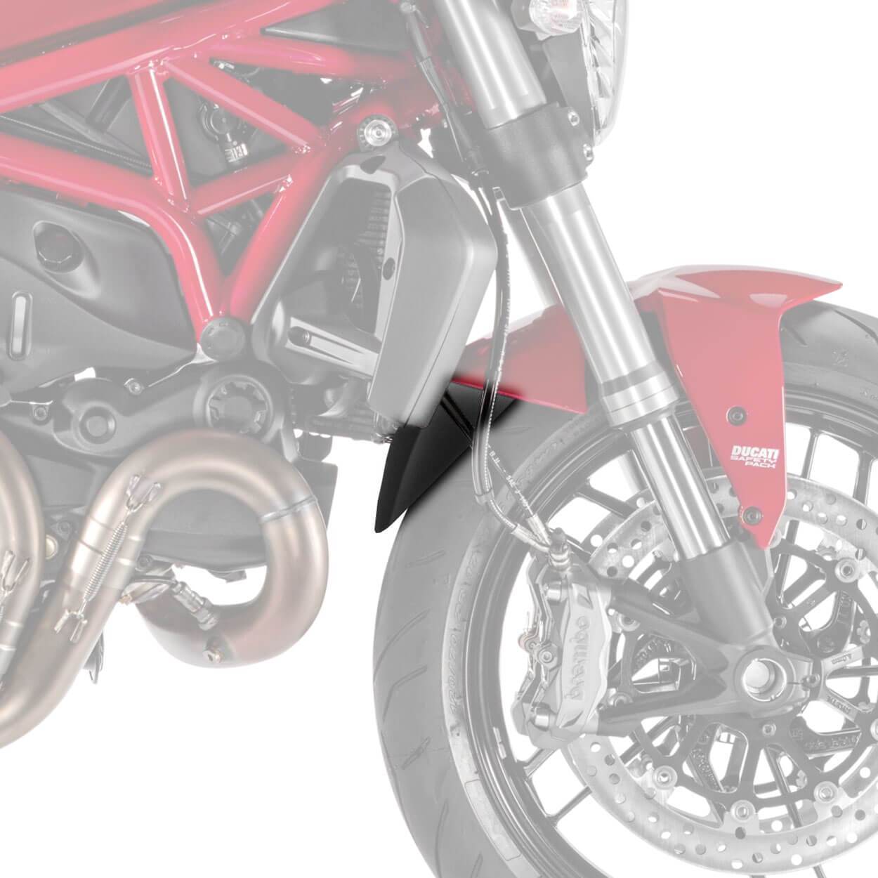 Extenda Fenda | Matte Black | Ducati Monster 1200/S 2014>