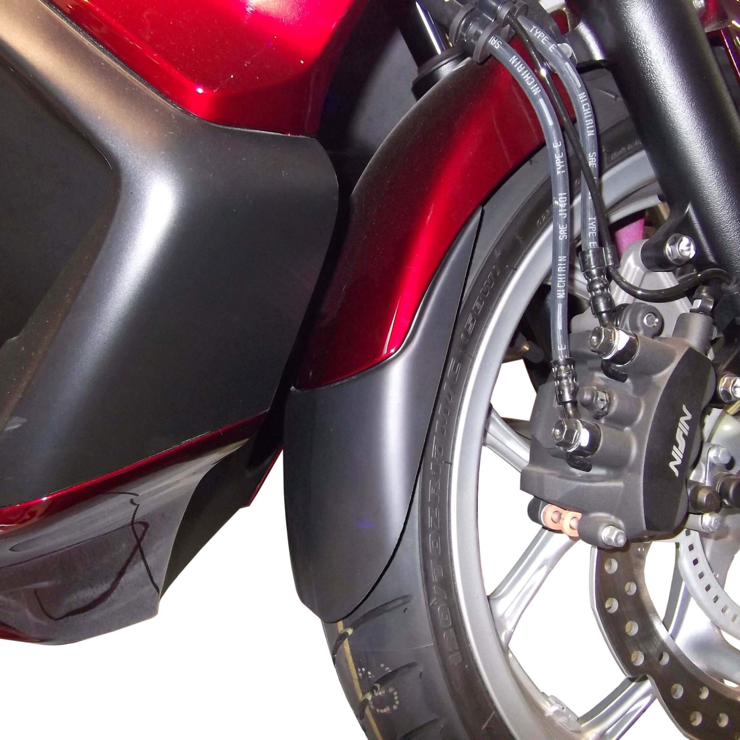 Extenda Fenda | Matte Black | Honda NC 700 D Integra 2012>2013 - Bikerr