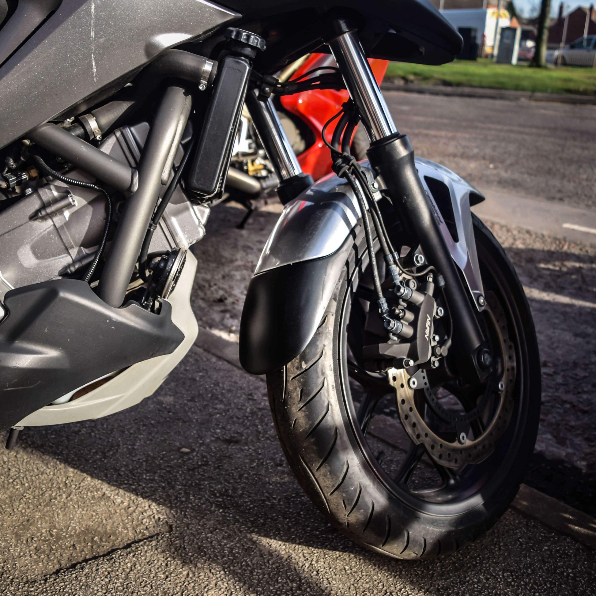 Extenda Fenda | Matte Black | Honda NC 700 S 2012>2014 - Bikerr