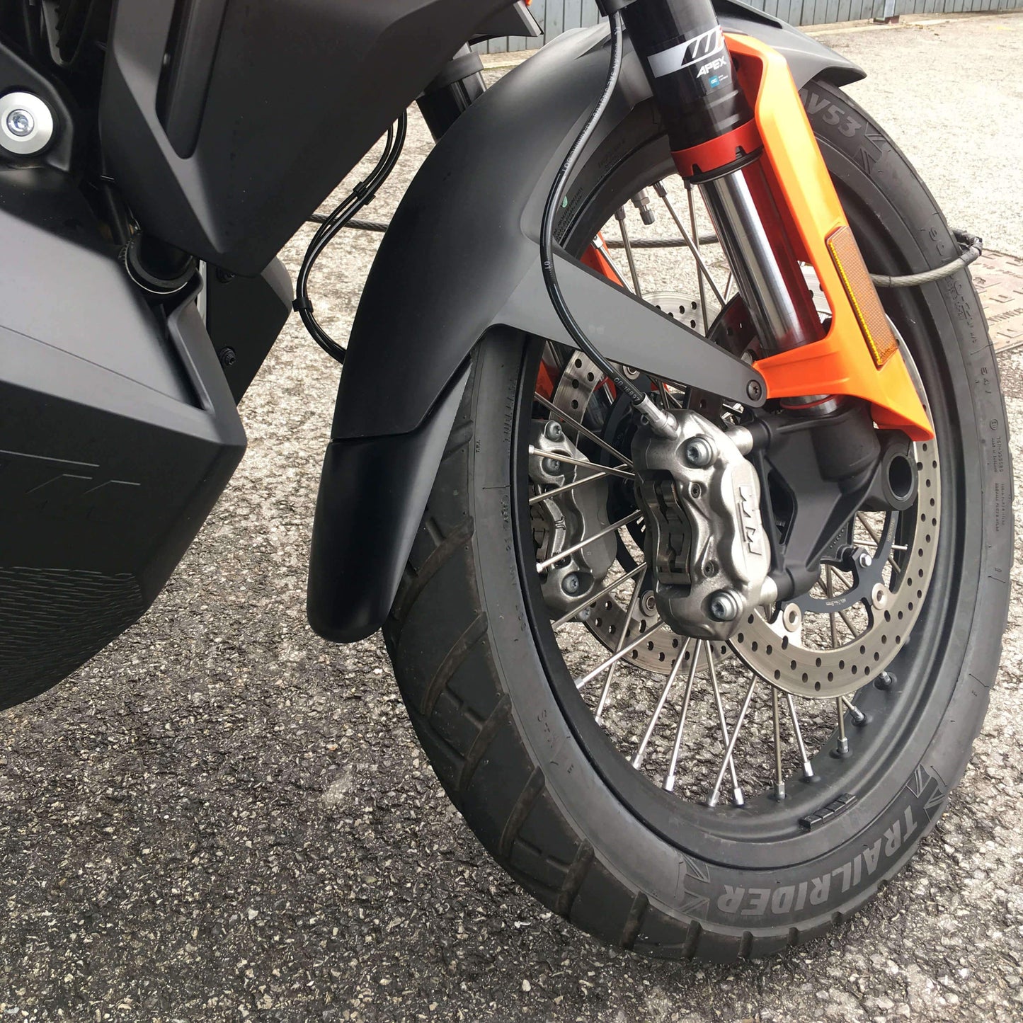 Extenda Fenda | Matte Black | KTM 790 Adventure 2019> - Bikerr