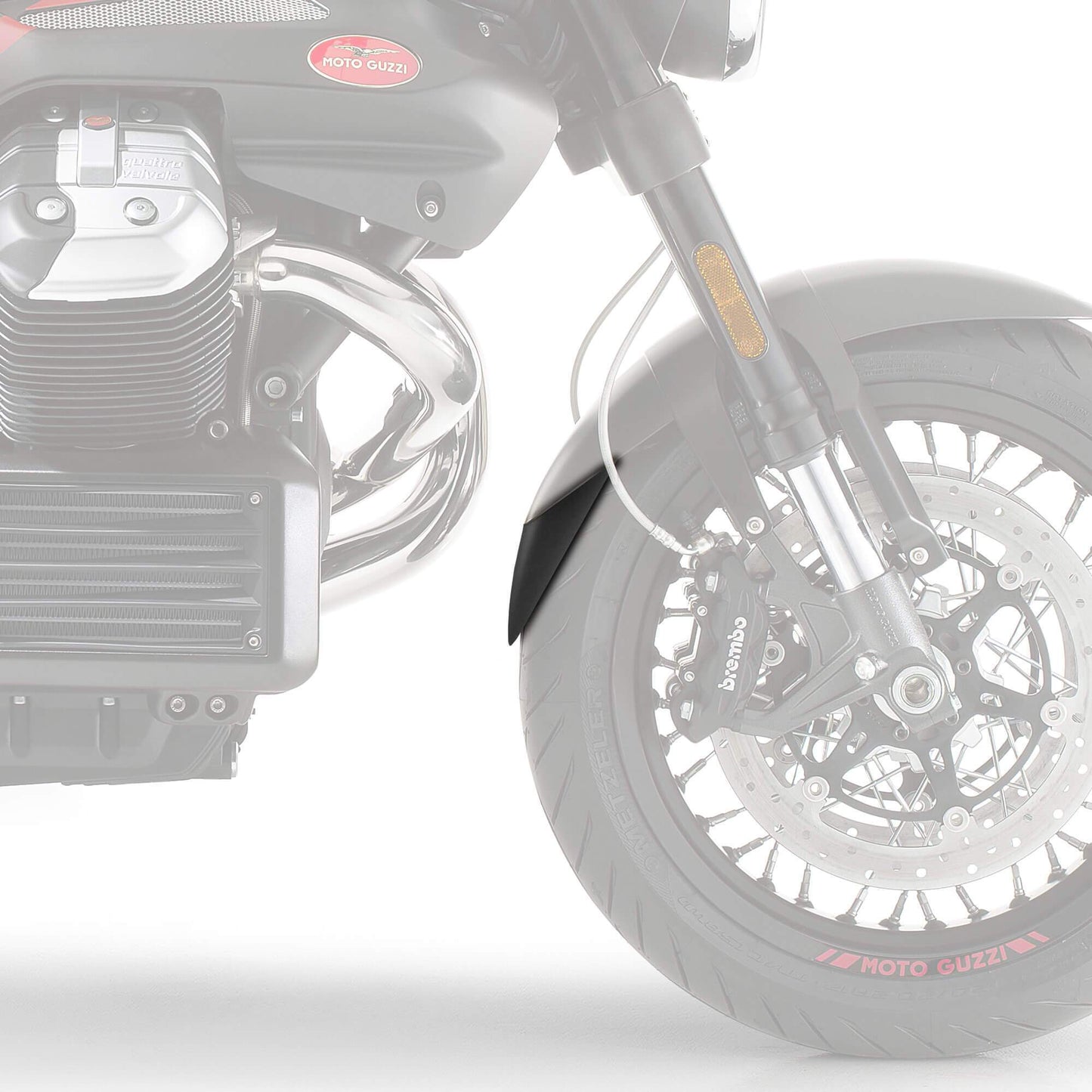 Extenda Fenda | Matte Black | Moto Guzzi Griso V 1100 2005>2010 - Bikerr