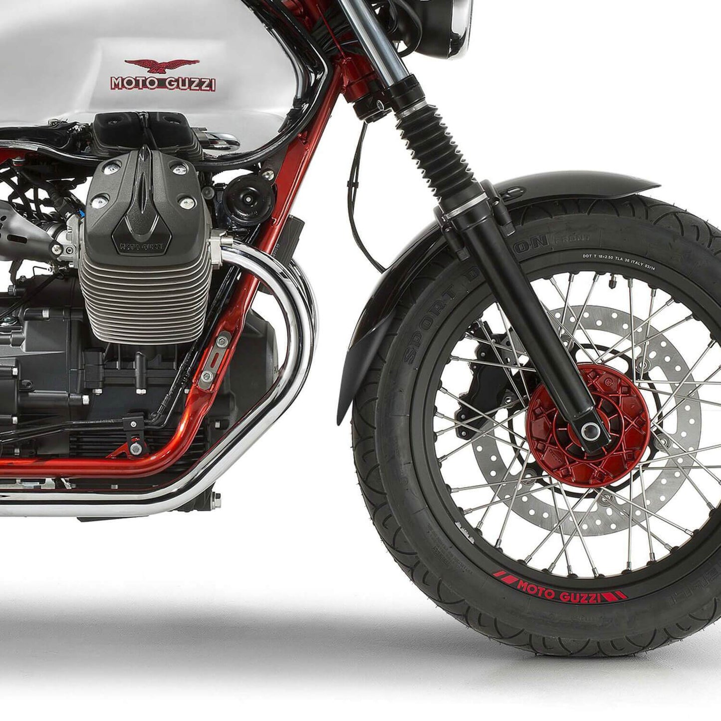 Extenda Fenda | Matte Black | Moto Guzzi V7 Clubman Racer 2010>2015 - Bikerr