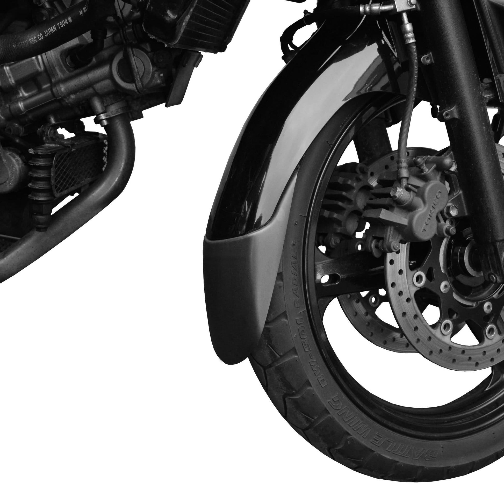 Extenda Fenda | Matte Black | Suzuki DL 1000 V-Strom 2002>2008 - Bikerr