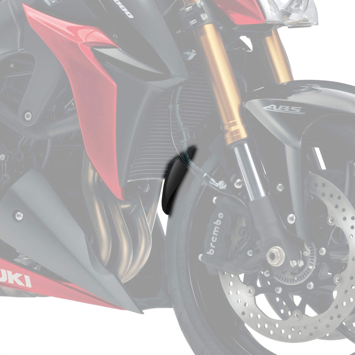 Extenda Fenda | Matte Black | Suzuki GSX-S 1000 2015> - Bikerr