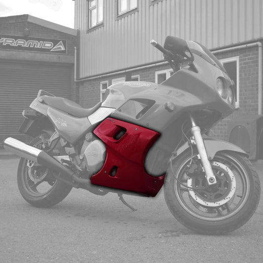 Fairing Lowers | Gloss Red (Volcanic Red - Not Colour Match) | Triumph Sprint 900 1993>1998 - Bikerr