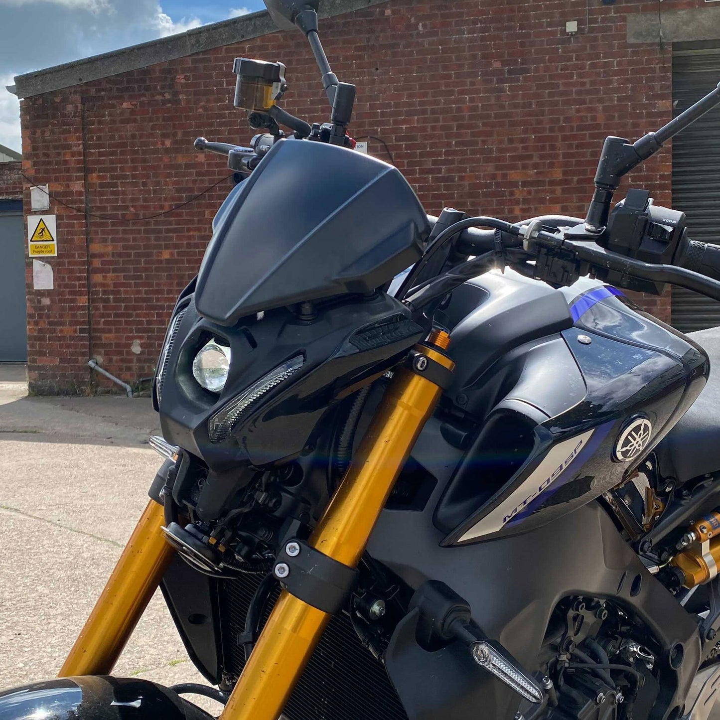 Fly Screen | Matte Black | Yamaha MT-09 2021>