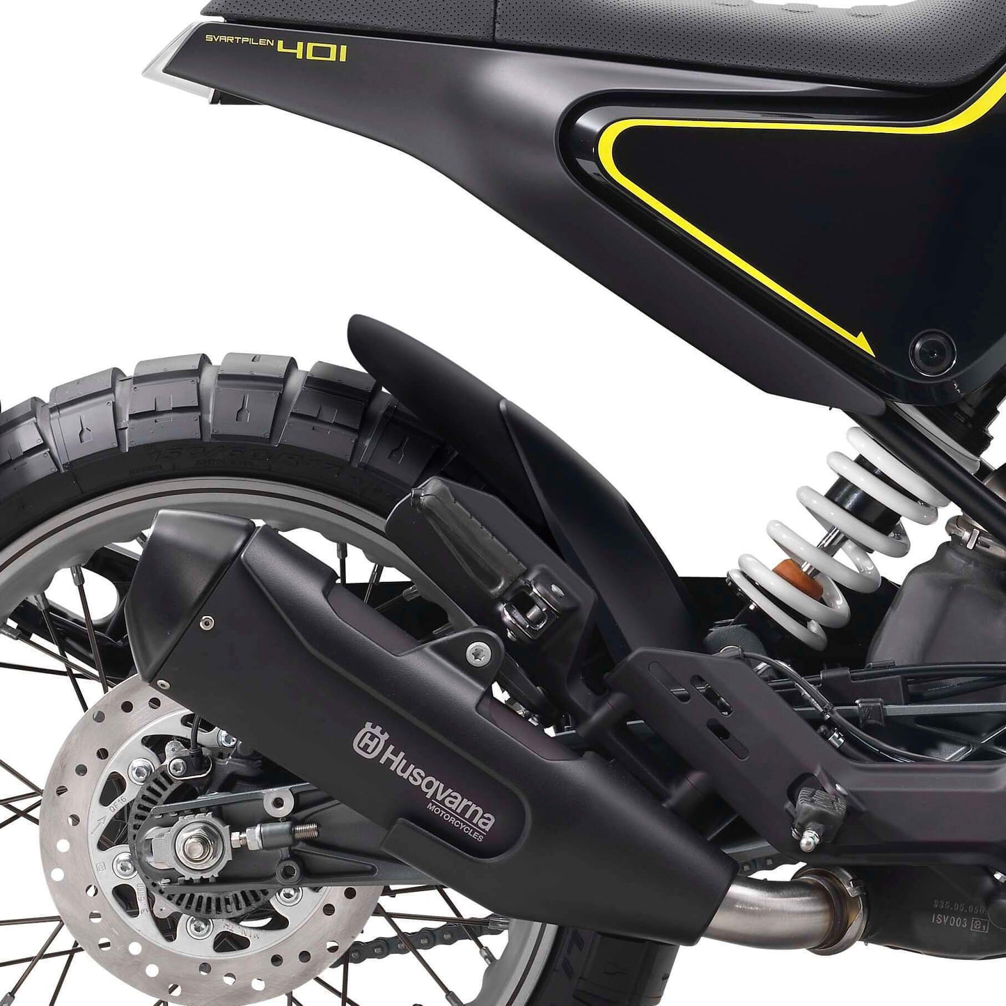 Hugger Extension | Matte Black | Husqvarna Svartpilen 701 2019> - Bikerr