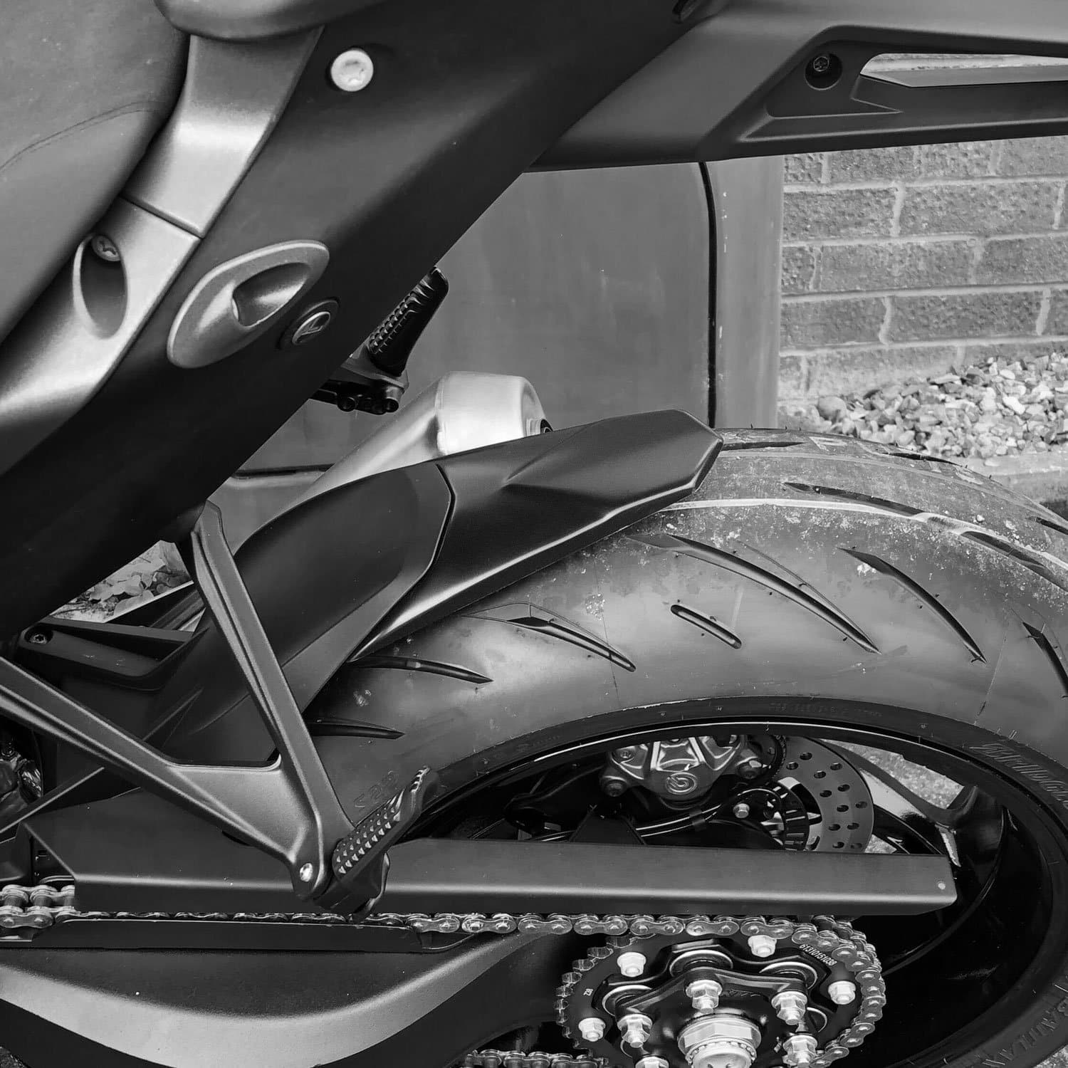 Hugger Extension | Matte Black | KTM 1290 Superduke R 2020> - Bikerr