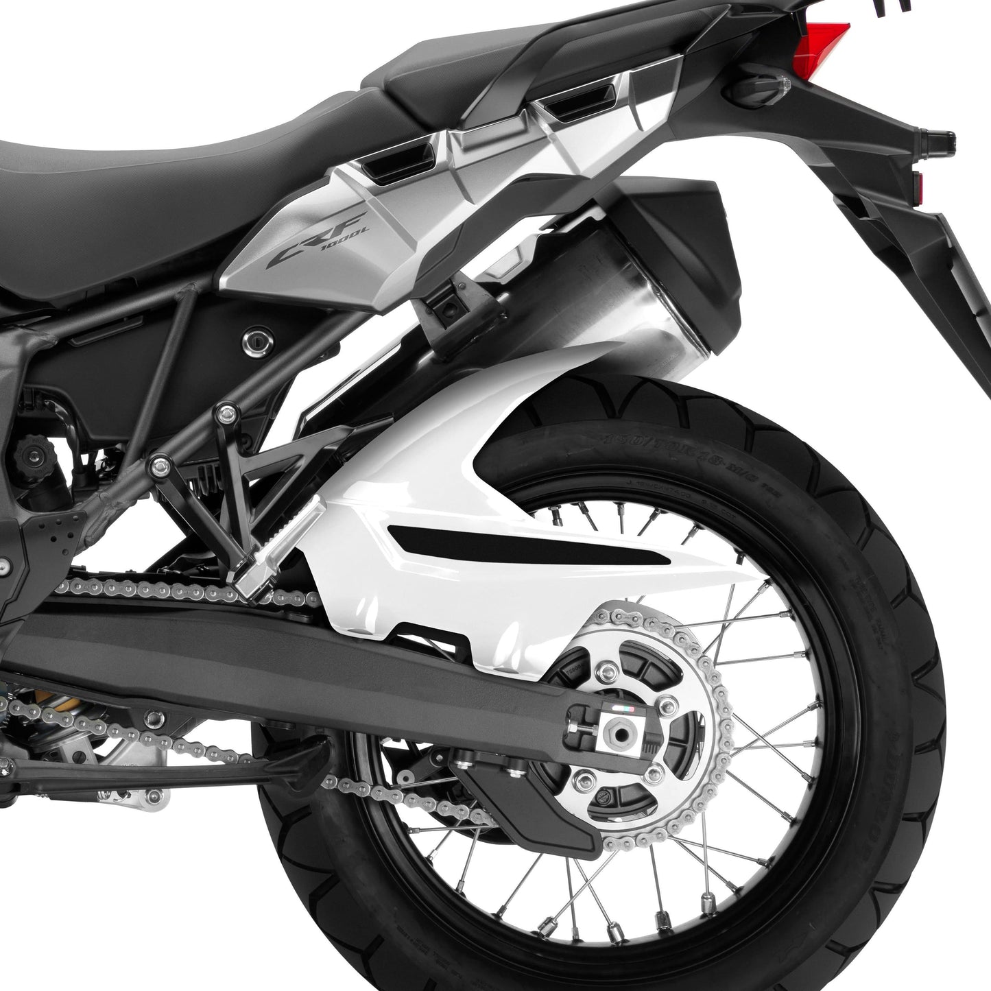 Hugger | Gloss White | Honda CRF 1000 L Africa Twin 2015>2019 - Bikerr