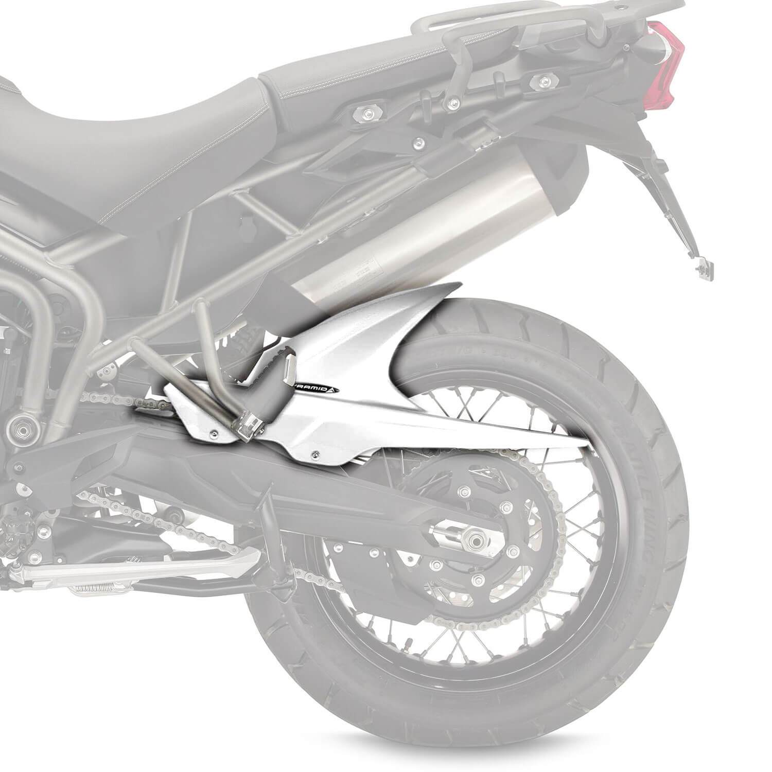 Hugger | Gloss White | Triumph Tiger 800 XC/XCX/XCA/Low 2011> - Bikerr