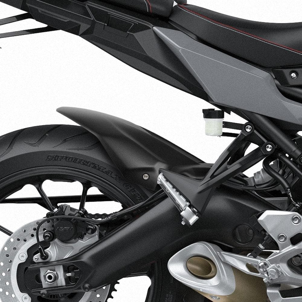 Hugger | Matte Black | Yamaha Tracer 900 2018>2020 - Bikerr