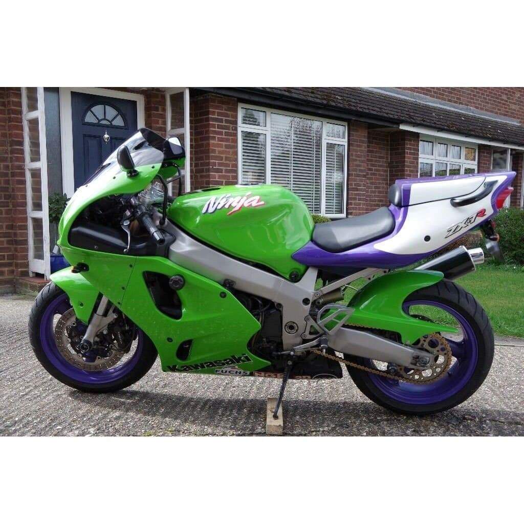 Seat Cowl | Gloss Purple/Metallic White | Kawasaki ZX7-R 1989>2003 - Bikerr