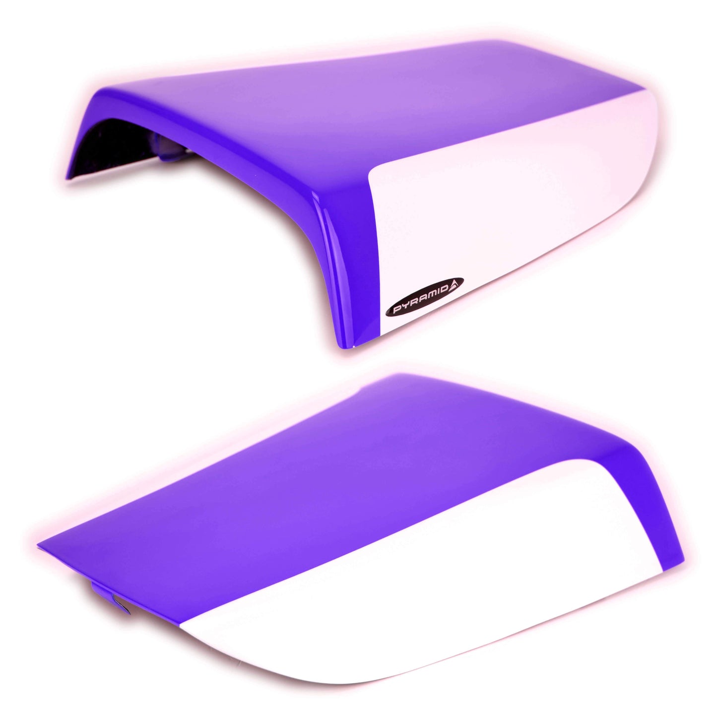 Seat Cowl | Gloss Purple/Metallic White | Kawasaki ZX7-R 1989>2003 - Bikerr