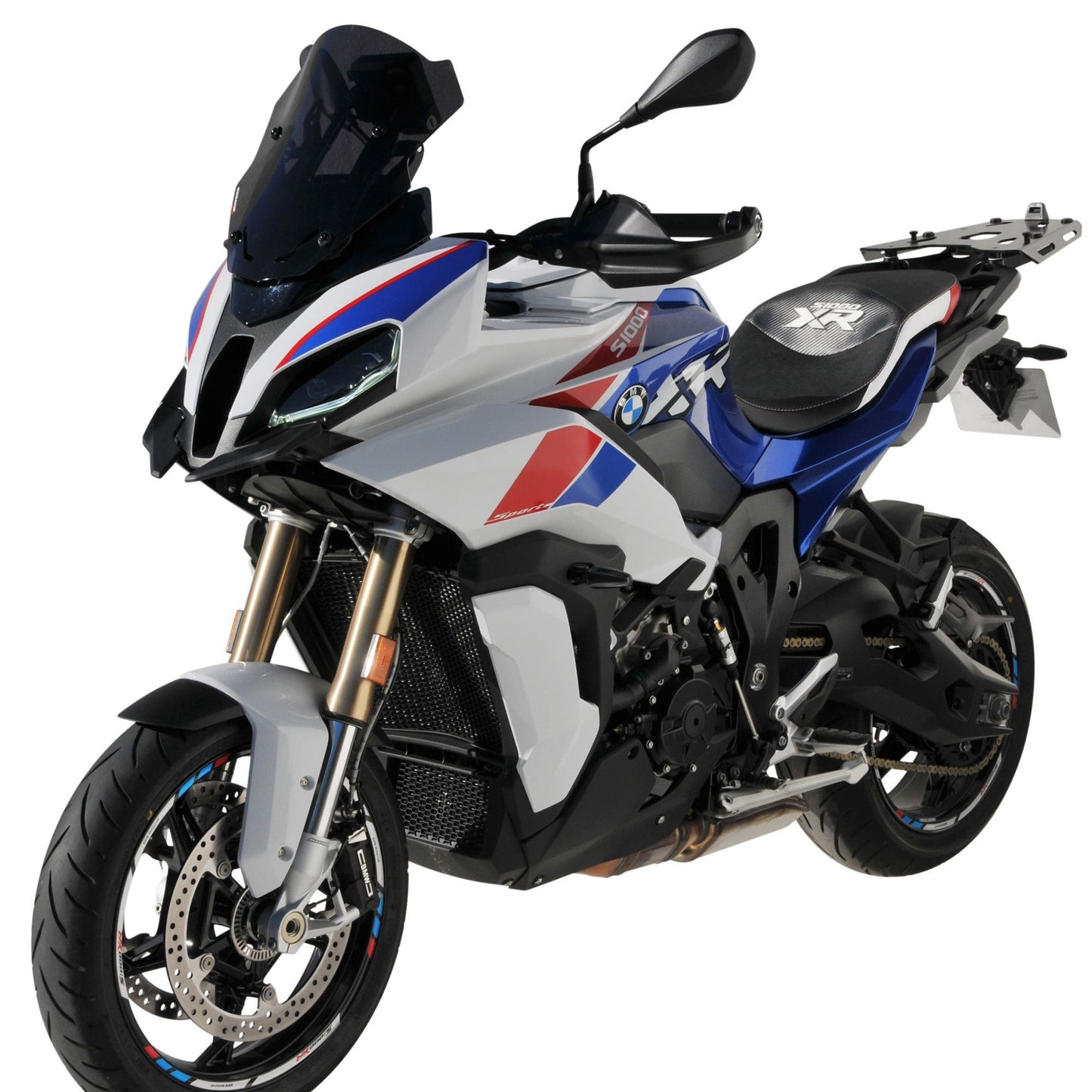 Sport Screen | Racing Red & White Aluminium Metallic Matt | BMW S1000 XR 2020> - Bikerr