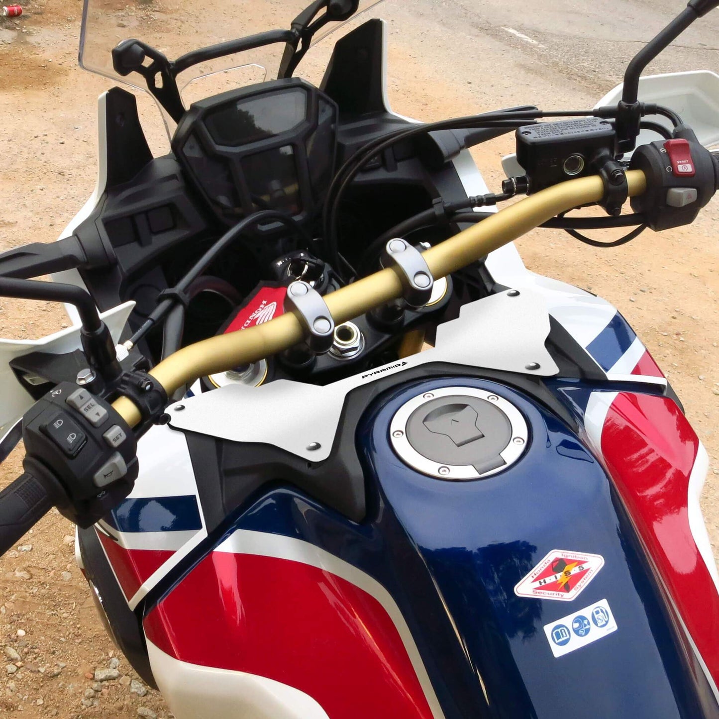 Wind Deflector | White | Honda CRF 1000 L Africa Twin 2015>2019 - Bikerr