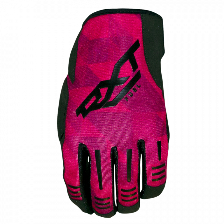 Fuel Mx Magenta Pink/Black Gloves - Bikerr