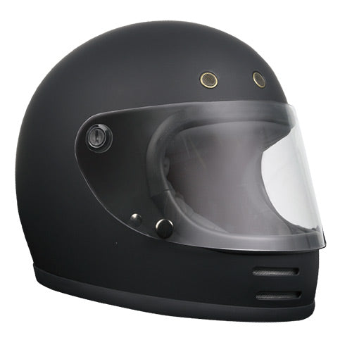 Stone Matt Black Helmet