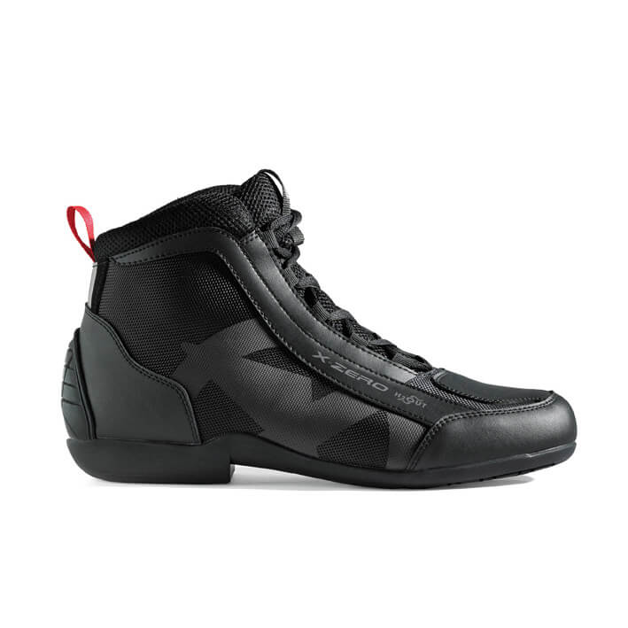 X Zero Black Boots - Bikerr