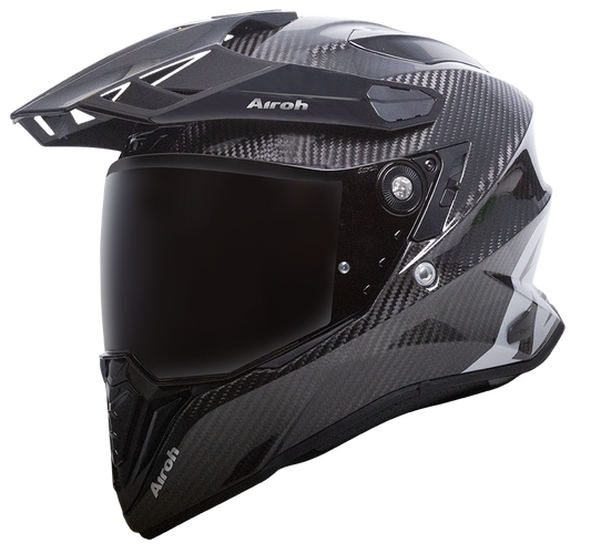 Commander Full Carbon Gloss Helmet - Bikerr