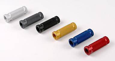 Aluminium Racing Foot Pegs (Colour:Anthracite) - Bikerr