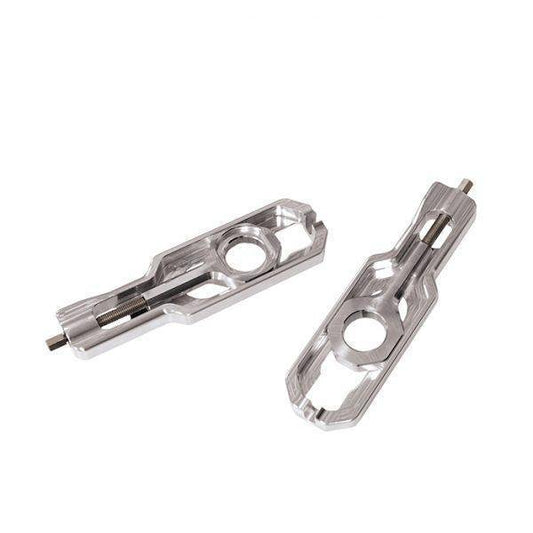 Chain Adjuster For Honda CBR1000RR Fireblade (2017-2018) [Colour: Silver] - Bikerr