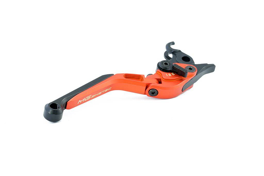 Folding Brake Lever (Orange) - 4071-654094 - Bikerr