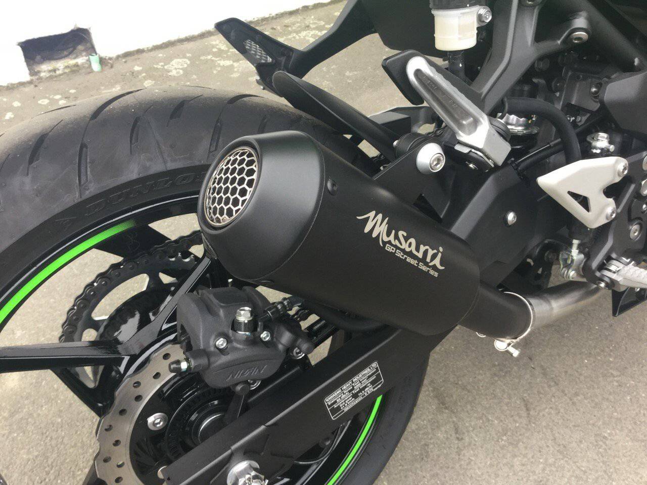 GP Full Exhaust for Kawasaki Ninja 400 - Bikerr