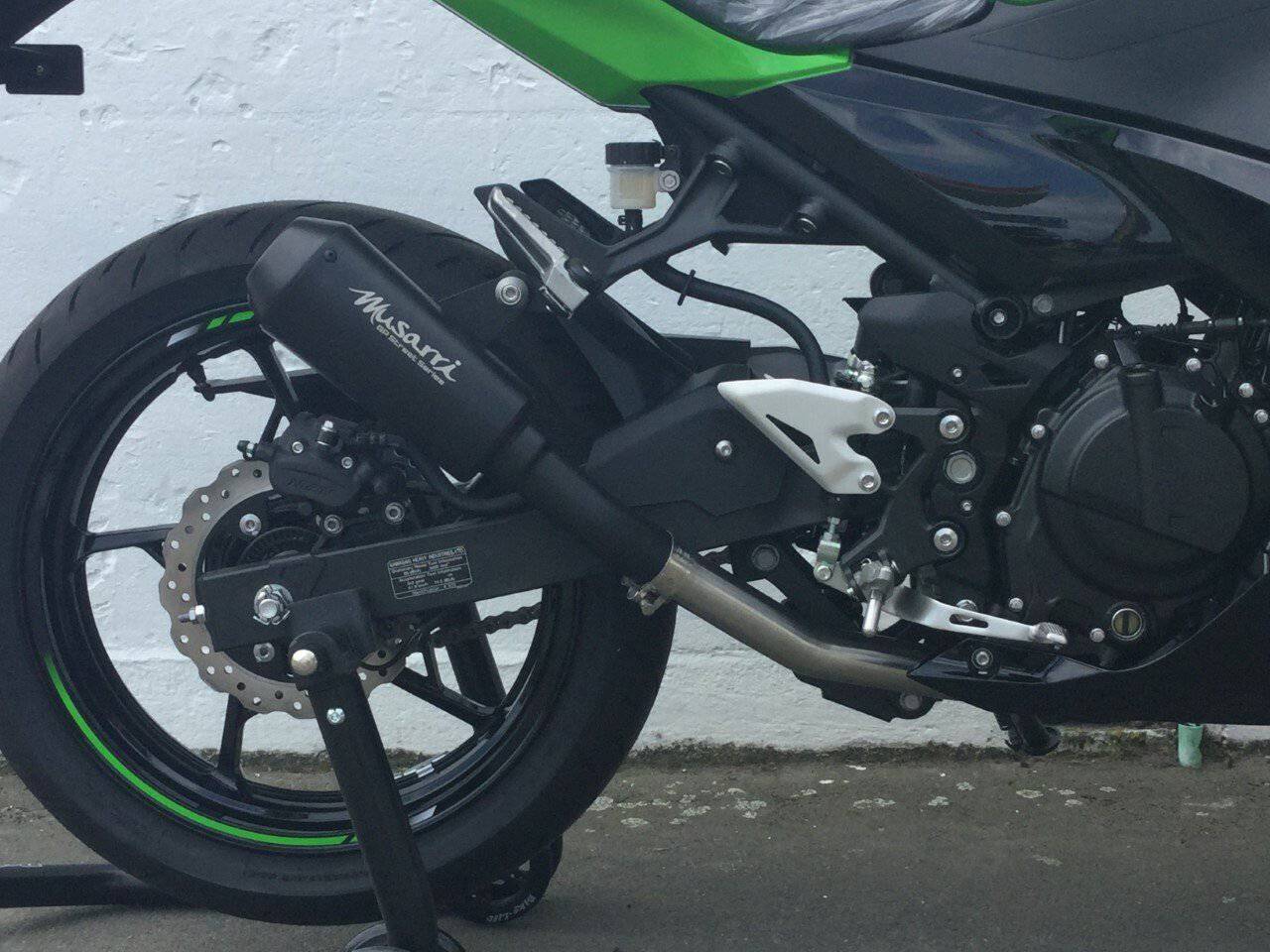 GP Full Exhaust for Kawasaki Ninja 400 - Bikerr