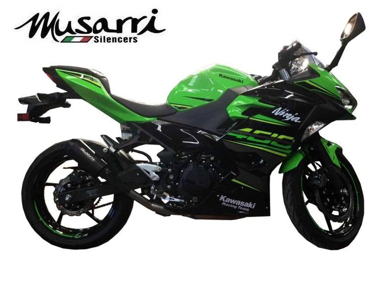 GP Full Exhaust for Kawasaki Ninja 400 - Bikerr