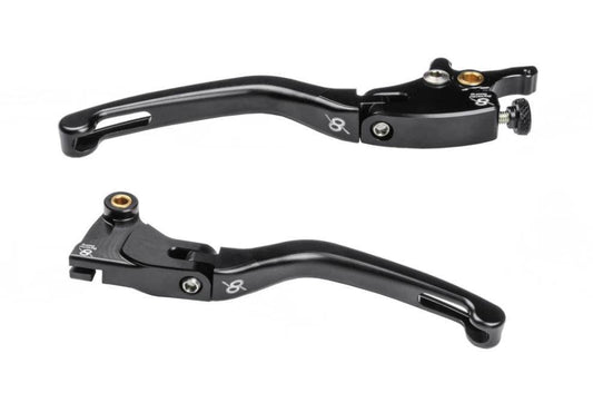 Lever Set Compatible With BMW S1000 RR 2019 - Onwards (Black) - Bikerr