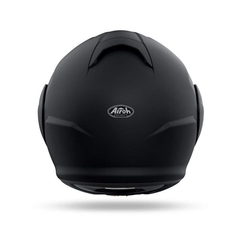 Mathisse Solid Matt Black Helmet - Bikerr