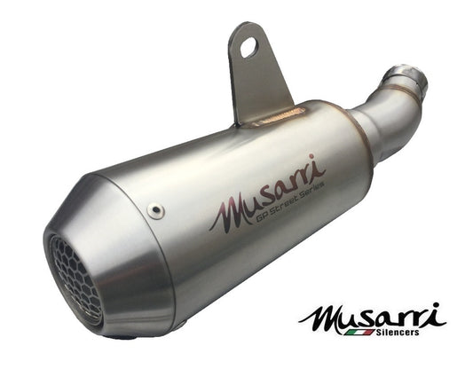 Kawasaki Z 300 2013-2018 - Musarri GP Street Series SS Slip-on Exhaust - Bikerr